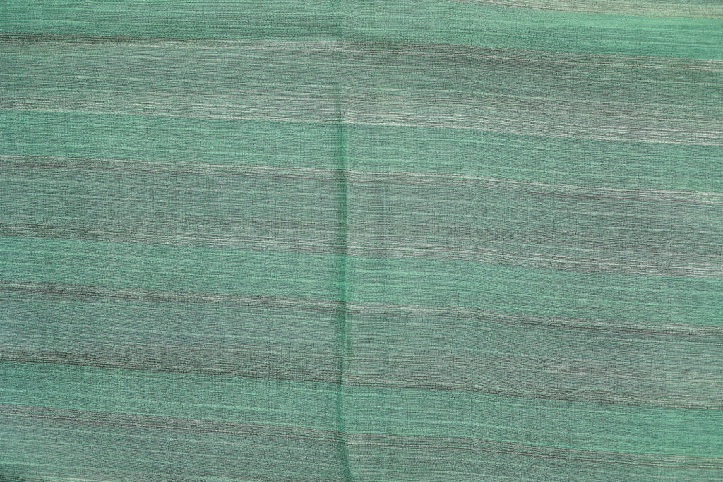 KS91 - Pastel mint green raw silk