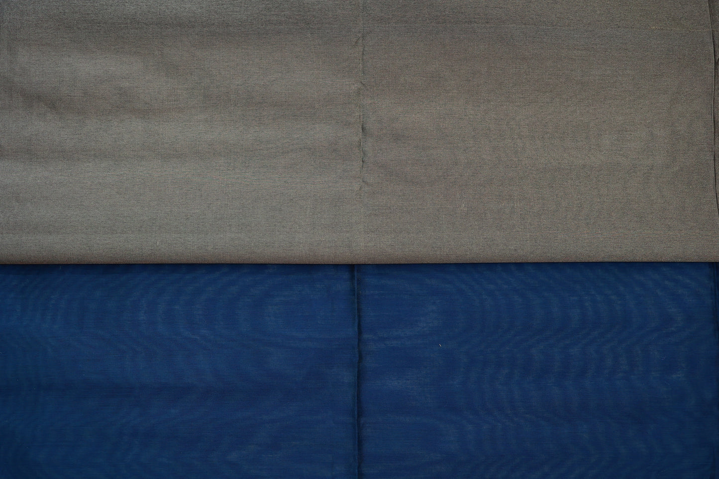 KS78 - Meenakari Deep Blue Fancy Cotton saree