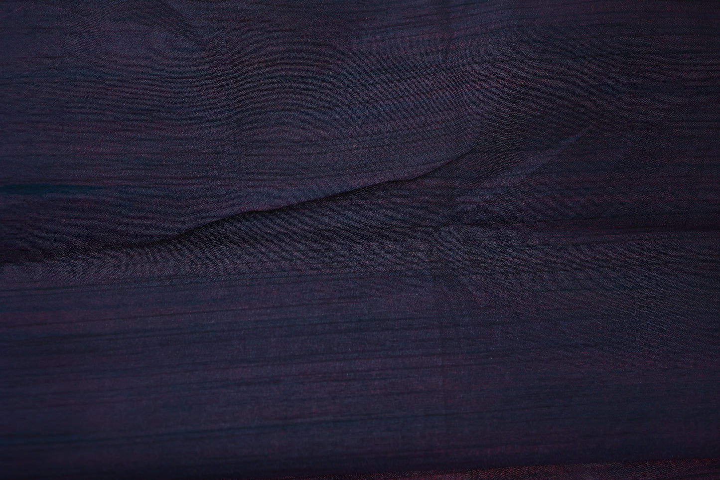 KS98 - Deep purple handwoven linen silk cotton blended saree