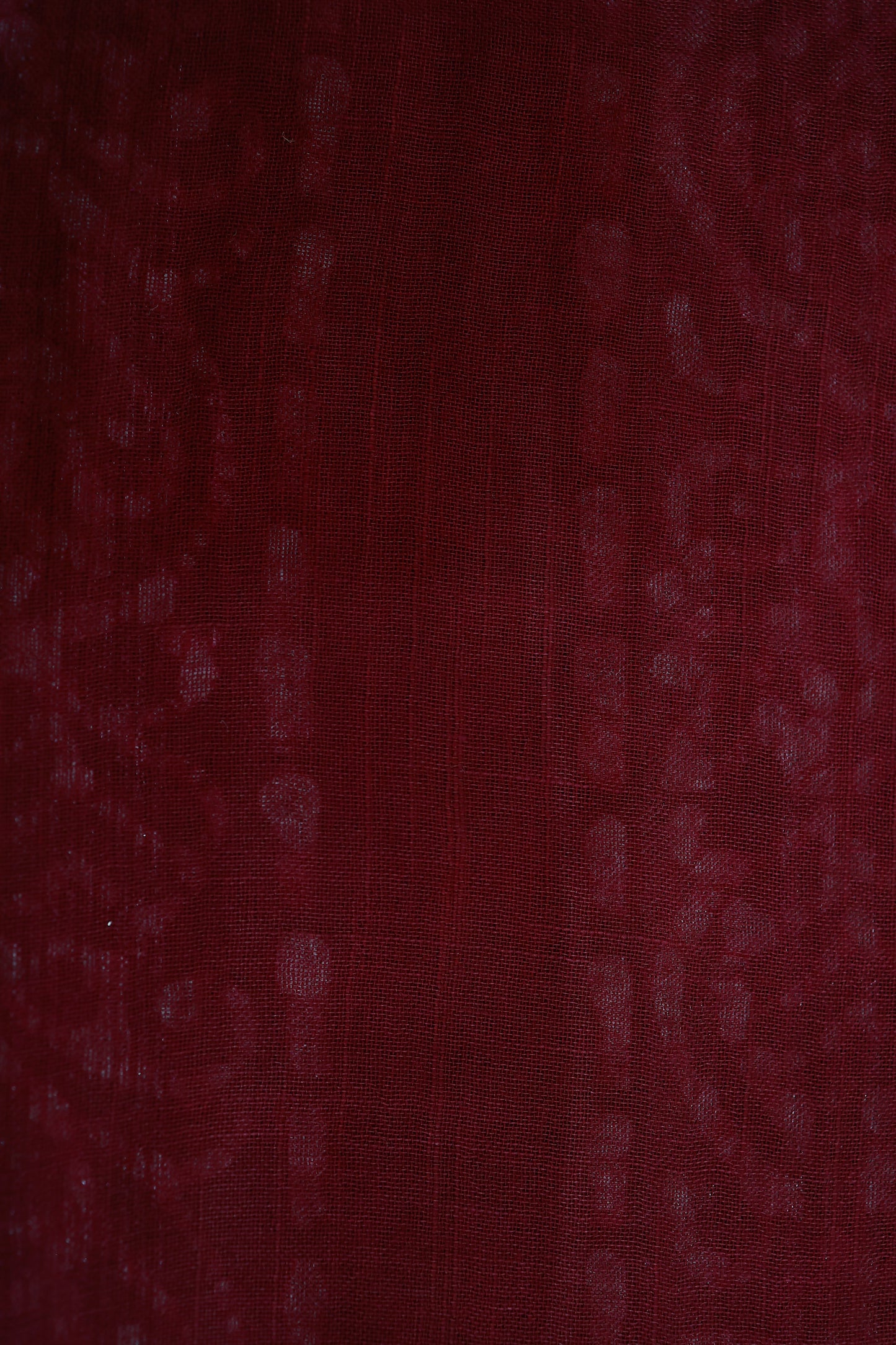KS22 - Maroon Shibori Handcrafted Cotton Saree
