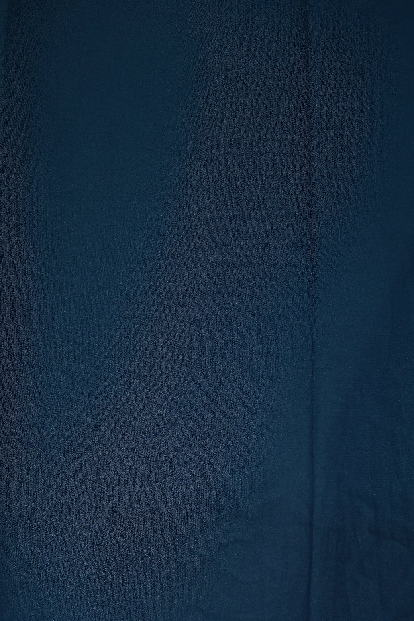 KS103 - Midnight Blue Semi-Crepe Zari Saree
