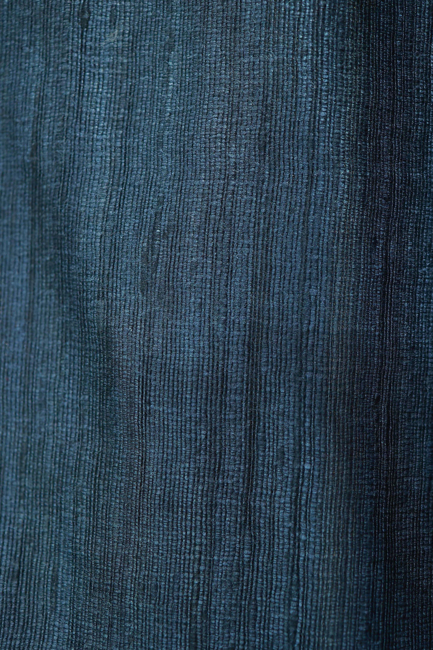 KS110 - Deep blue multicolor Tussar Sarees