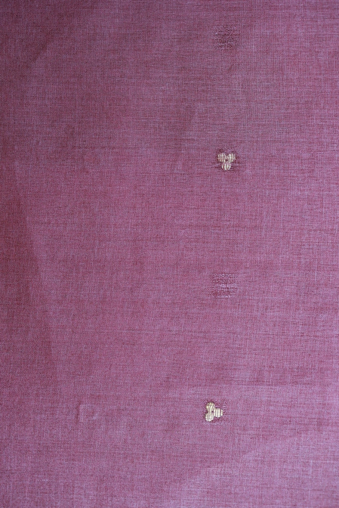 KS109 - Lavender shade with golden border Tussar Saree