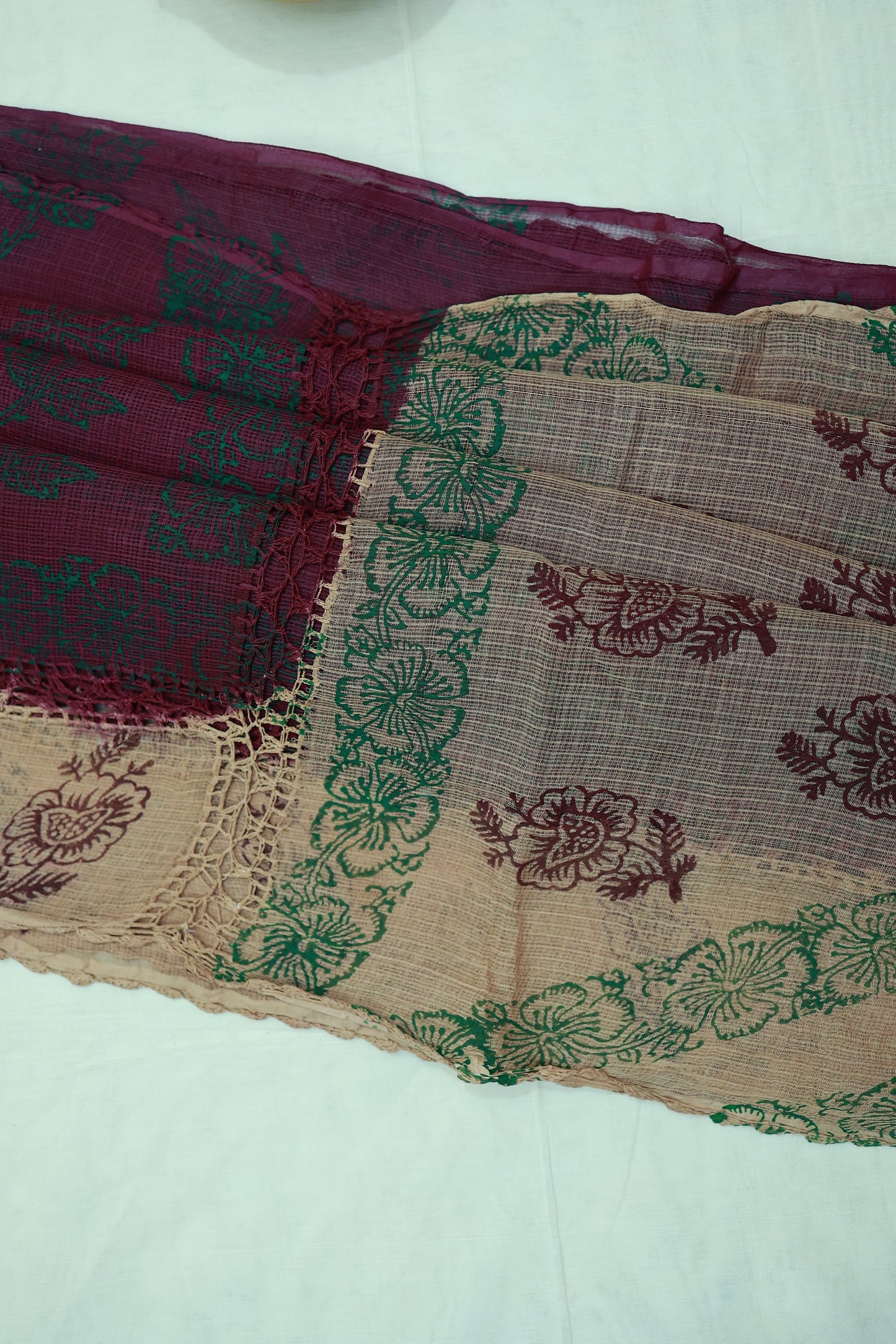 KS107 - Handwoven Patchwork saree