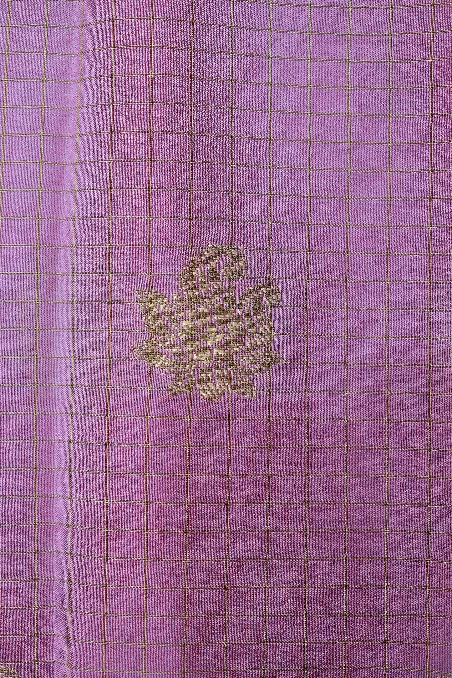 KS105 - Rose Wine Mysore Silk Saree