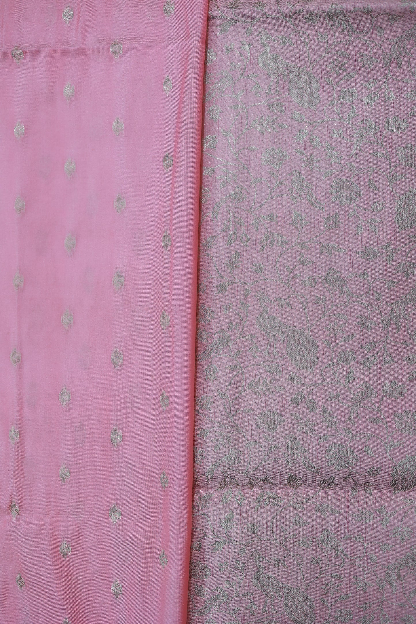 KS21 - Soft Pink Banarasi Silk Saree