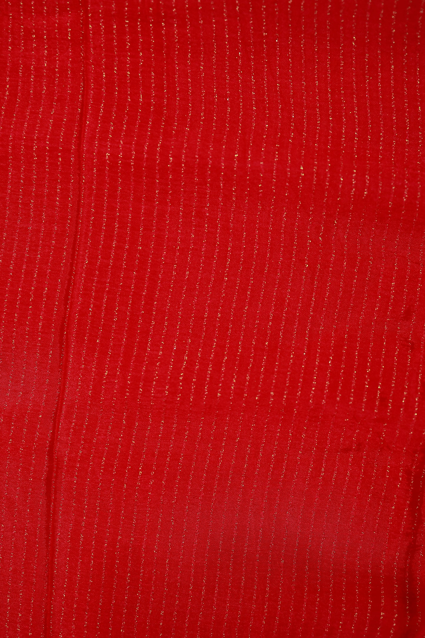 KS20 Red Banarasi Saree with Silver Zari Border