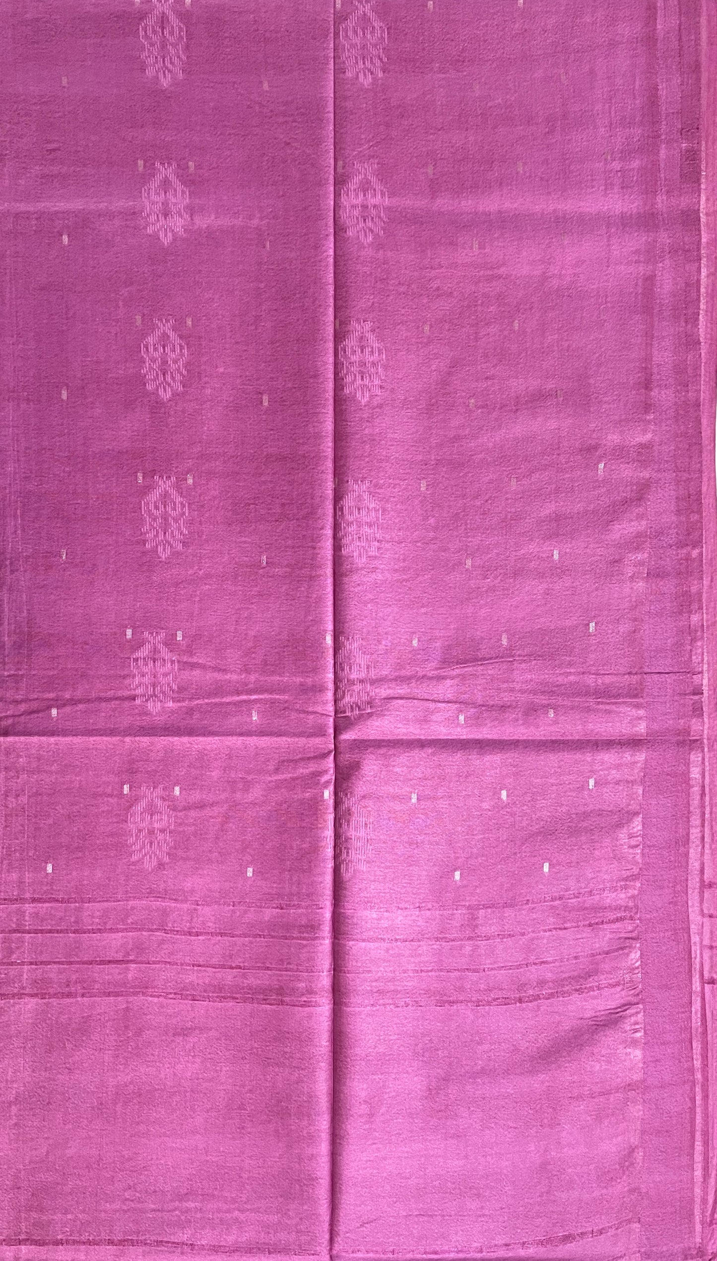 Ks 239 - Elegant Rose Pink Soft Silk Saree