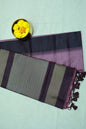KS83 - Deep violet and muted gold saree