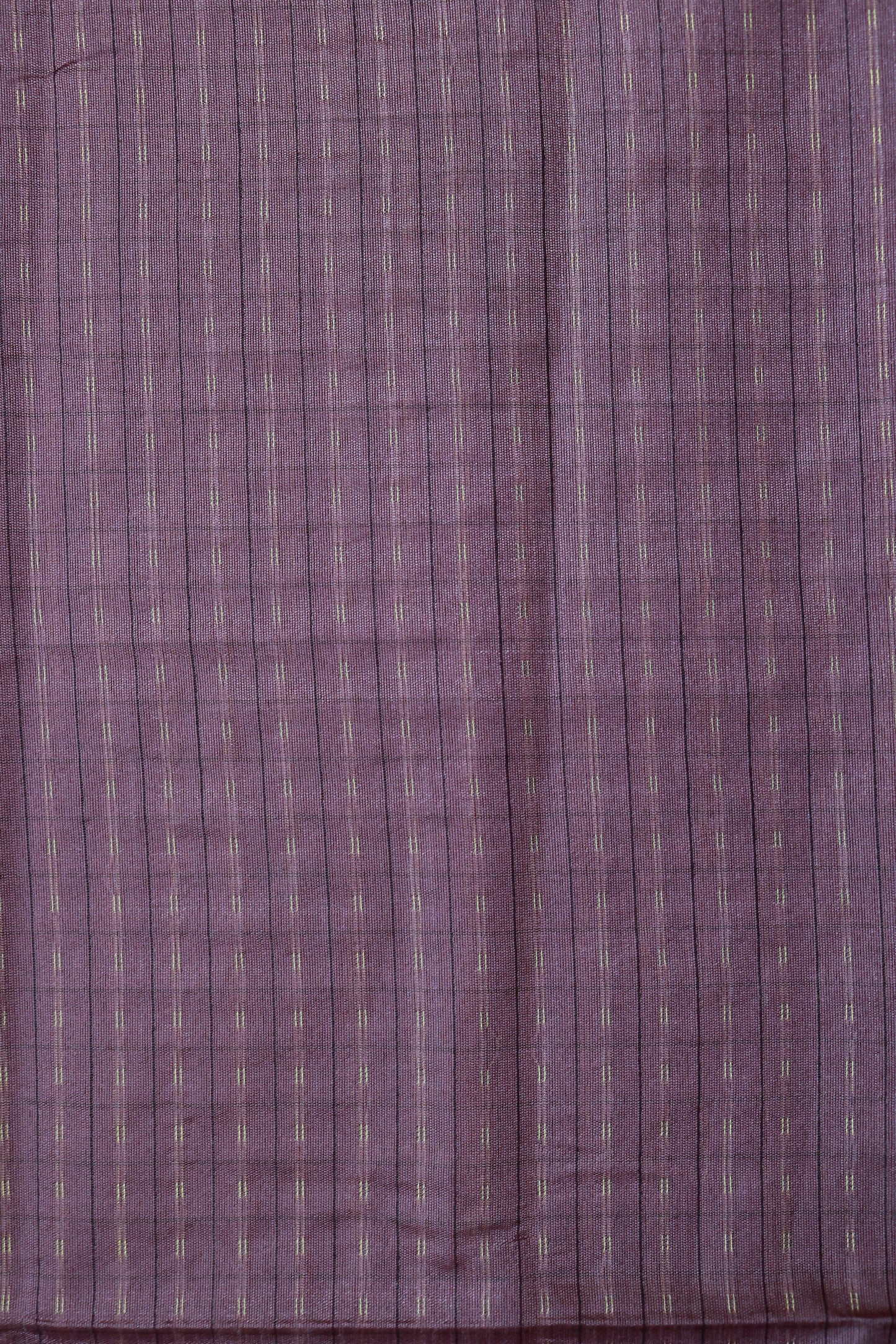 KS83 - Deep violet and muted gold saree