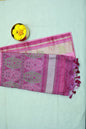 KS86 - Rani Shobhika – Pink & Beige Woven Silk Saree