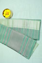 KS91 - Pastel mint green raw silk