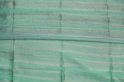KS91 - Pastel mint green raw silk