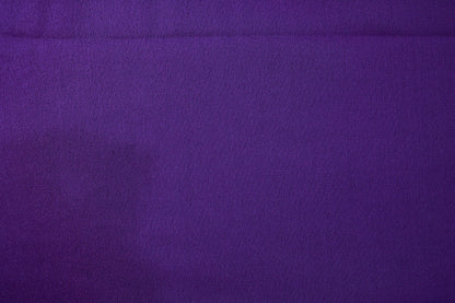 KS101  Purple Banarasi Saree with Silver Zari Border