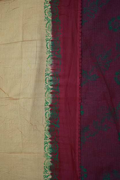 KS107 - Handwoven Patchwork saree