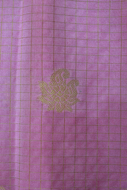 KS105 - Rose Wine Mysore Silk Saree