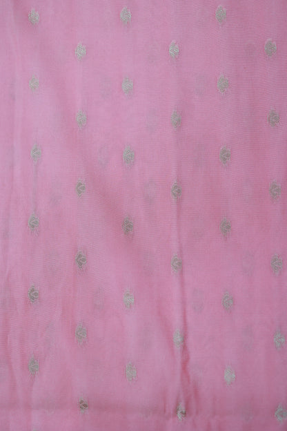 KS21 - Soft Pink Banarasi Silk Saree