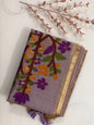 KS323- Silk blended Lavender saree