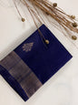 KS219 - Navy Blue silk saree