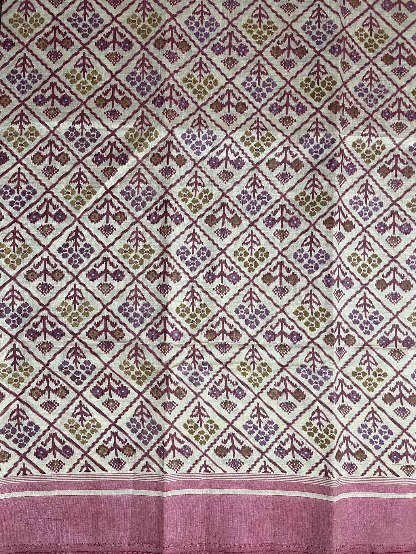 KS 170 - Soft Pink casual designed saree