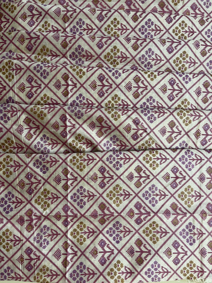 KS 170 - Soft Pink casual designed saree