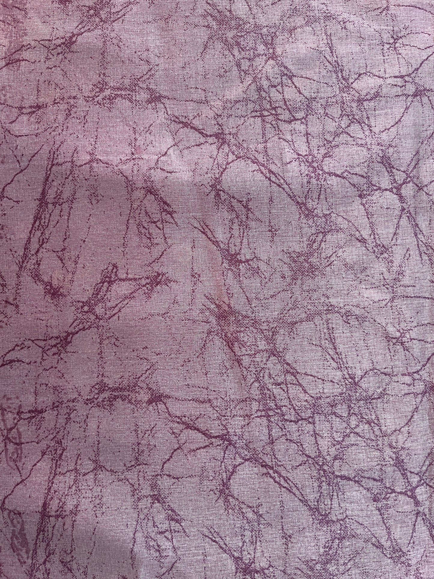 KS 135 - Purple base tie-dye-finish saree