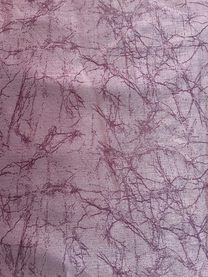 KS 135 - Purple base tie-dye-finish saree