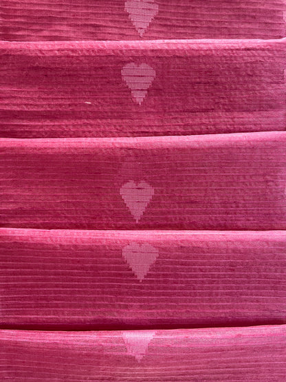 KS 144 - Beautiful Rose Pink saree